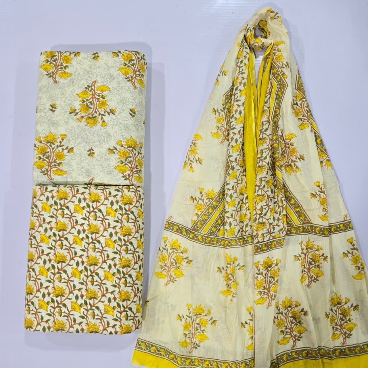 Cotton 60 60 Fabric Soft Touch Premium - Radha Kishan Fabtex